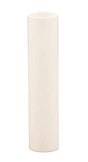 Creative Hobbies 4 Inch Tall Cream Plastic Candle Covers Sleeves Chandelier Socket Covers - Slip Over E12 Candelabra Base Sockets | Set of 6