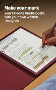 Amazon Kindle Scribe Colorsoft 64GB (newest model) — 11” paper-like color display — Write in notebooks, docs, and books. Read in any light. Pen included - Graphite