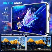 firtstnow 3 Pack for Samsung Galaxy S26 Ultra Screen Protector Tempered Glass + 3 Pack Camera Lens Protector, Military Grade Shatterproof, 9H Hardness, Fingerprint Unlock,Case Friendly 6.9 Inch