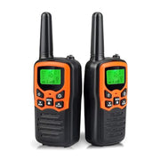 MOICO Walkie Talkies for Adults, 22 Channel Long Range FRS Two-Way Radios | 2 Pack, Compact Portable, LED Flashlight, VOX, LCD Display, Family Use, Hiking, Camping, Outdoor Trips, Cruise