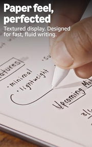 Amazon Kindle Scribe 32GB (newest model) — 11” display with front light, paper-like feel, and no distractions — Write in notebooks, docs, and books. Pen included - Graphite