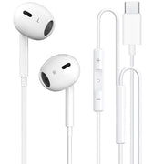 USB C Headphones Wired for iPhone 17/16, Type C Earphones with Microphone & Remote Noise Cancelling Earbuds for iPhone 16/15 Pro Max, iPad, Galaxy S23/S22/S21/S20, Pixel 7/6/5/4