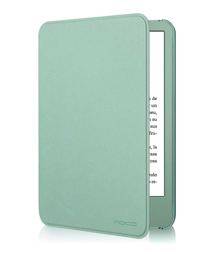 MoKo Case for 6" Amazon Kindle Basic 11th Gen 2024/2022, Matcha | Lightweight Shell Cover, Auto Wake/Sleep, Slim, Waterproof, for Amazon Kindle Basic 11th gen