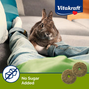 Vitakraft Nibble Rings Small Animal Treat 10.6 oz. | Crispy Crunchy Texture, Fruit & Vegetable Flavor, Foraging Snack, Wholesome Small Animal Treat, 10.6 oz Pack