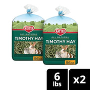 Kaytee Timothy Hay, High Fiber for Rabbits, Guinea Pigs, 12 Pounds | Supports digestive health. Hand-selected rabbit hay. Guinea pig hay, chinchilla hay, pesticide free