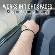 BattlBox Bracelet Car Window Breaker Wrist Strap, Escape Tool Handcuff Key | Glass Breaker Bracelet, EDC Survival Gear, Safety Bracelet, Emergency Tool, Tungsten Carbide Bead, Vehicle Rescue Kit