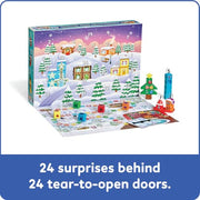 hand2mind Numberblocks MathLink Cubes Advent Calendar, 24 Days of Surprise Gifts and Themed Figures, Christmas Countdown Calendar with Build-in Game Board, Christmas Playset for Girls and Boys Ages 3+