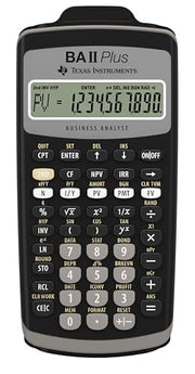 BA II Plus Financial Calculator