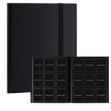 Card Binder 9 Pocket Storage 360 Card Binder,Trading Card Binder (Black) | Senior and Sturdy Side-Loading Album,Intended For YuGiOh,MTG, TCG,Game Cards & Baseball Card Binde