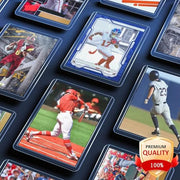 200 Card Sleeves Hard Plastic, Trading Card Holder (100 Hard + 100 Soft) | 3"x 4" Sports Cards Protectors, 35pt Baseball Card Holder Hard Cases fit for Baseball Sports MTG PKM Cards