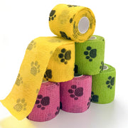 AVINLI 6 Rolls Vet Wrap Cohesive Bandage, Self Adhesive | Non-Woven Pet First Aid Tape for Dogs, Cats, Horses, Wound Care, Sticks Only to Itself, Safe & Comfortable, 2 Inch x 5 Yards