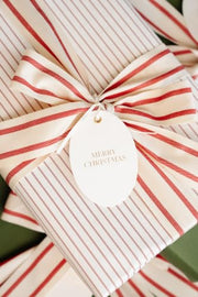 Merry Market Christmas Ribbon Set, 3 Rolls, 60 Yards, Velvet & Cotton | Includes 1.5” Striped Cotton, 1” Red Frayed Velvet & 1/2” Green Velvet Ribbon, 20 Yards Each for 60 Yards Total
