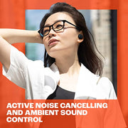 JBL Tune Buds - Noise Cancelling Earbuds - Black | JBL Pure Bass Sound, Bluetooth 53 with LE audio support, Active Noise Cancelling with Smart Ambient