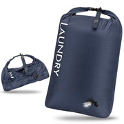 CANBOX Travel Laundry Bag, Waterproof Compression Storage for Dirty Clothes | Wet/Dry Space-Saving Laundry Storage Organizer, Smell Proof Storage Bag for Clothing, Swimming, Yoga, Gym, Camping,L