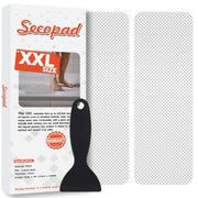 Secopad 12PCS Strip Non Slip Bathtub Stickers with Scraper, 2.4*8in, Clear | Original XXL Extra-wide Anti-Slip Treads, Comfortable PEVA Material, Strong Adhesive, For Bath Tubs, Showers & Stairs