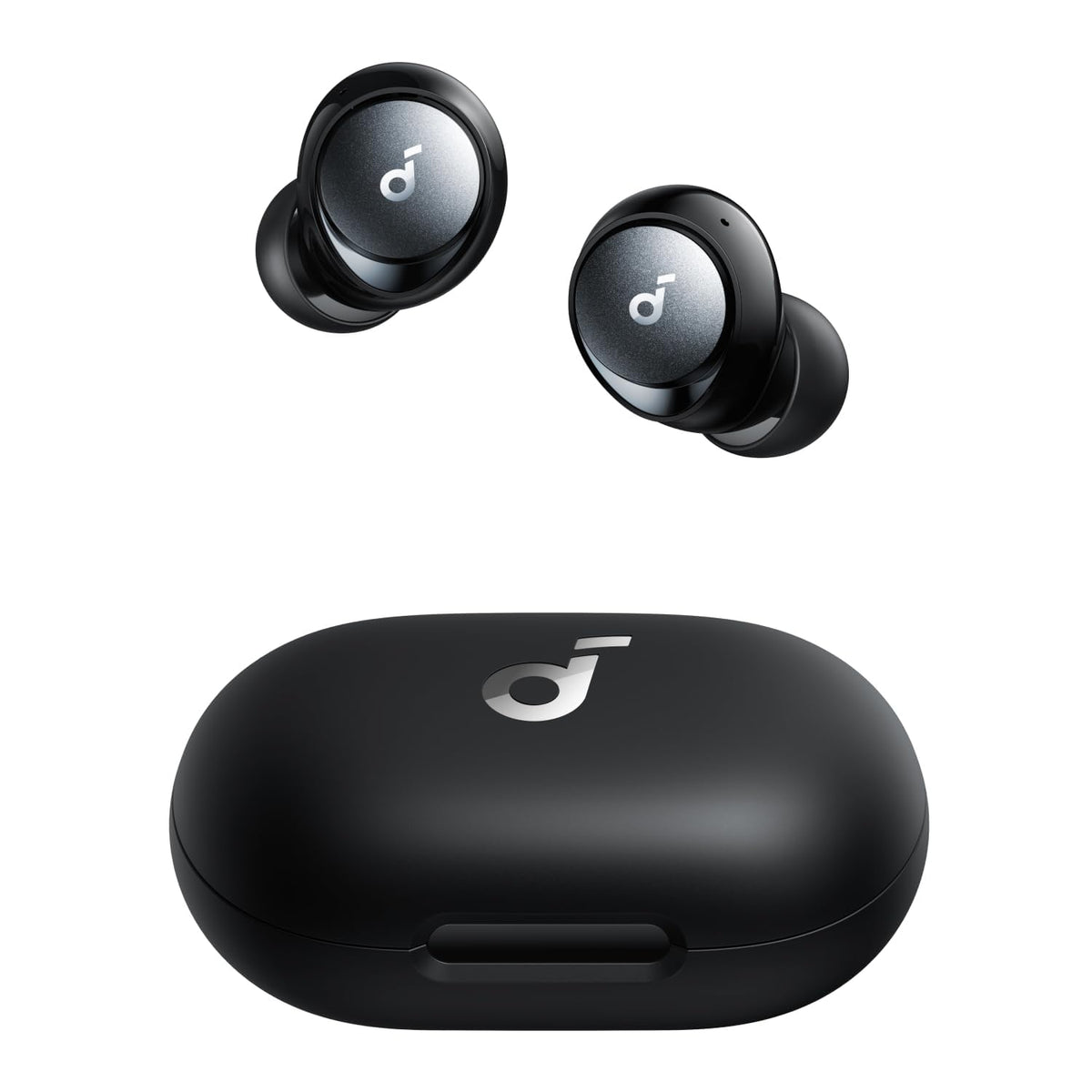 Soundcore by Anker Space A40 Adaptive Active Noise Cancelling Earbuds | Reduce Noise by Up to 98%, Ultra Long 50H Playtime, 10H Single Playtime, Hi-Res Sound, Comfortable Fit, Wireless Charge