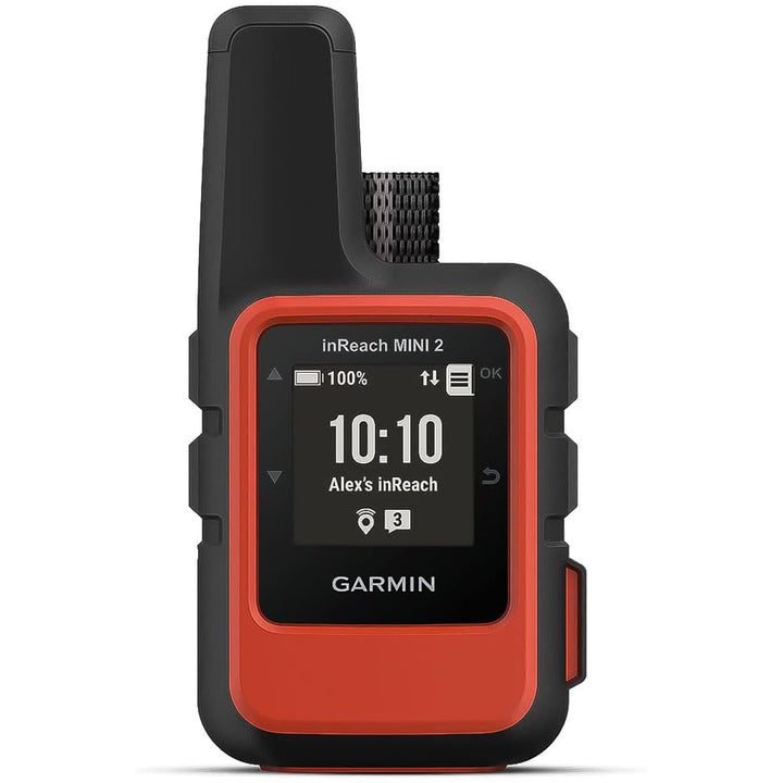 Garmin inReach® Mini 2, Satellite Communicator, Orange | SOS Satellite Communicator with Navigation, Two-Way Messaging Beyond Cell Service, 24/7 Garmin Response℠