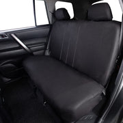 Flying Banner Car Seat Covers Front Seats Rear Bench Polyester car seat Protectors Easy installations Rear Bench Split Classic Man Lady Truck Soid Black