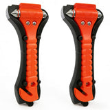 BFXM Car Window Breaker Hammer and Seat Belt Cutter 2-in-1, 2 Packs | Emergency Escape Tool, Safety Glass Breaker, Automotive Safety Essentials And Car Accessories
