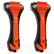 BFXM Car Window Breaker Hammer and Seat Belt Cutter 2-in-1, 2 Packs | Emergency Escape Tool, Safety Glass Breaker, Automotive Safety Essentials And Car Accessories