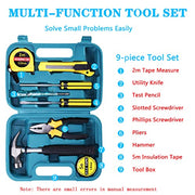 LIANXIN Emergency Roadside Kit for Car,Safety Car Kit with Jumper Cables | Roadside Assistance Emergency Kit Warning Triangle, Safety Hammer, Tow Rope, Car Emergency Kit Gifts for New Drivers