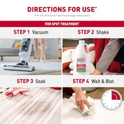 Nature's Miracle Carpet Shampoo Pet Stain & Odor Remover, 64 oz | Bio-Enzymatic Formula Removes & Deodorizes Deep-Set Pet Stains, For Water-Based Carpet Cleaners, Use on Carpet & Upholstery