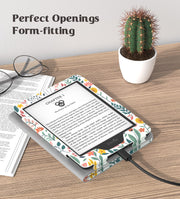 Moko Case for 6" Kindle (11th Generation,2024/2022), Flowers