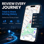 GPS Tracker for Vehicles, Real-Time Car GPS Tracking | Full Global Coverage Location GPS Tracker for Car Kids Pets Dogs Elderly Valuables,No Subscription Required/No Monthly Fee/No SIM Card Required