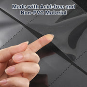 Top Loader Binder 9 Pocket, Holds 360 Toploaders, 100 Toploaders INCLUDED | Toploader Binder for 3" x 4" Rigid Toploaders, Trading Card Binder for TCG, MTG, Sport Cards, PU Leather Cover, Side Loading