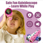 Leaf Pattern Kaleidoscopes 12 Pcs Retro Educational Toys | Educational toys for children, palm leaf design, birthday party supplies, school prizes, Christmas stockings