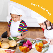 Hartya Knives for Kids, 6-Piece Kitchen Cooking and Baking Knife Set, Children's Knives for Real Cooking, BPA-Free Kids' Toddler Tool