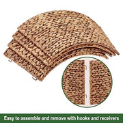 CENBOSS Rattan Christmas Tree Collar, Brown Wash, 24 inch | Easy to Assemble & Store