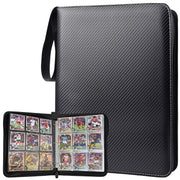 ULLTOON Portable 9-Pocket Trading Card Binder, Holds 1080 Cards | 60 Removable Double-Sided Sleeves, Baseball Card Binder Card Storage Organizer Album for Boys, Girls, Sports & Game Cards