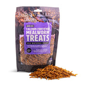 Fluker’s Grub Bag All Natural Calcium Fortified Mealworm Treats, Packed with Protein, Rich in Nutrients, A Reptile Favorite, 3 oz