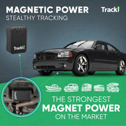 Tracki Pro GPS Tracker for Vehicles, 4G LTE, Long Battery Life | Magnetic, Assets & Car Real-Time Tracking, Subscription Required, Cancel Anytime, Hidden