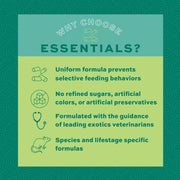 Oxbow Essentials Rat Food, Pet Food for Adult Rats, All-Natural Vitamin & Mineral Rich Formula, Veterinarian Recommended, Oxbow, Rodent Pellets, Made in USA, No Artificials, 3 lb. Bag