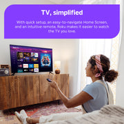 Roku 32-Inch Select Series Smart TV 2026-1080p Full HD TV - RokuTV | Flat Screen LED Television with Voice Remote, Wi-Fi & Bluetooth Headphone Mode - Streaming Live Local News Sports & Movies