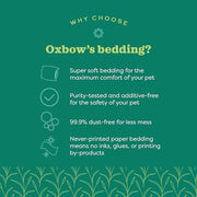 Oxbow Small Animal Bedding, Hamster, Guinea Pig, Rabbit, White, USA, 72 L | Pure Comfort, Hamster Bedding, Guinea Pig Bedding, Low Dust, Virgin Paper, Litter Box, Bunny, Rats, Gerbils, Chinchillas