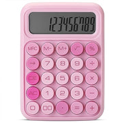Mr. Pen- Mechanical Switch Calculator, 12 Digit Large LCD Display, Pink | With Big Buttons, Mechanical Switch Calculator for Home, School, Office