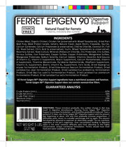 Wysong Ferret Epigen 90 Digestive Support - Dry Ferret Food - 5 Pound Bag(Pack of 1)