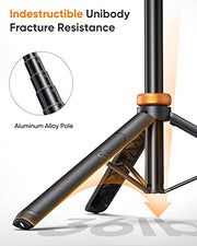 EUCOS 62" Phone Tripod, Tripod for iPhone & Selfie Stick with Remote | Extendable Cell Phone Stand & Ultimate Phone Holder, Solidest Phone Stand Compatible with iPhone/Android