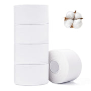 ADMITRY Athletic Tape,5 Pack White Sports Tape | Very Strong No Sticky Residue Wrist Ankle Tape for Gymnastics Boxing Lacrosse Climbing Hockey Bat