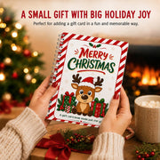 Merry Christmas Gift Card Book For Teens, Christmas Gift Card Holder Book | Christmas Gift Card Book For Adults, Kids, Teens; 5x7in Easy to Gift, Gift Arrives Before Christmas, Premium Digital Printing