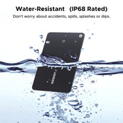 UGREEN FineTrack Slim S (Samsung Only) Wallet Tracker Card, | 1-Year Rechargeable Bluetooth Tracker Card Finder Work with Samsung SmartThings APP for Galaxy S25/S24 Ultra -1.7mm