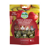 Oxbow Simple Rewards Guinea Pig & Rabbit Treats, Apple Banana, Baked, 3 oz | Timothy Hay, Bunny Treats, Hamster Treats, Chinchilla, Guinea Pig Snack, Rabbit Enrichment, Rabbit Accessories, Essentials