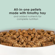 Kaytee Rabbit Food, Timothy Complete Rabbit Food Pellets, 9.5 Pounds | Bunny food for digestion support. Pelleted rabbit feed with timothy hay. High fiber, rabbit pellets, natural chewing