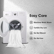 JML Microfiber Bath Towel with Hanging Loop, 2 Pack, 30" x 60", Grey | Oversized, Soft & 7X Absorbent, Fast Drying, No Fading, Lint Free Microfiber Towel for Sport, Travel, Fitness, Yoga