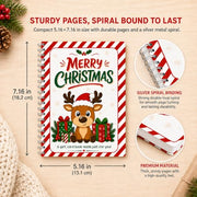Merry Christmas Gift Card Book For Teens, Christmas Gift Card Holder Book | Christmas Gift Card Book For Adults, Kids, Teens; 5x7in Easy to Gift, Gift Arrives Before Christmas, Premium Digital Printing