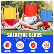 Card Binder 9-Pockets, Trading Card Binder, 20 Pages, 360 Card Capacity Collection Binder, Card Folder for MTG, TCG, Game Cards & Sports Cards（Red）