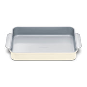 Caraway Non-Stick Ceramic-Coated 9"x13" Rectangle Pan | Naturally Slick Ceramic Coating, Non-Toxic, PTFE and PFOA Free, Perfect for Brownies, Lasagnas, and More, Cream